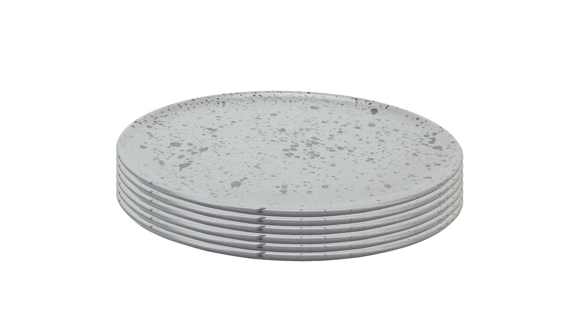 Aida Raaka Illallislautanen 28 cm 6 kpl Harmaa | Skandinaavinen Sisustus | Ruokalautaset | Harmaa