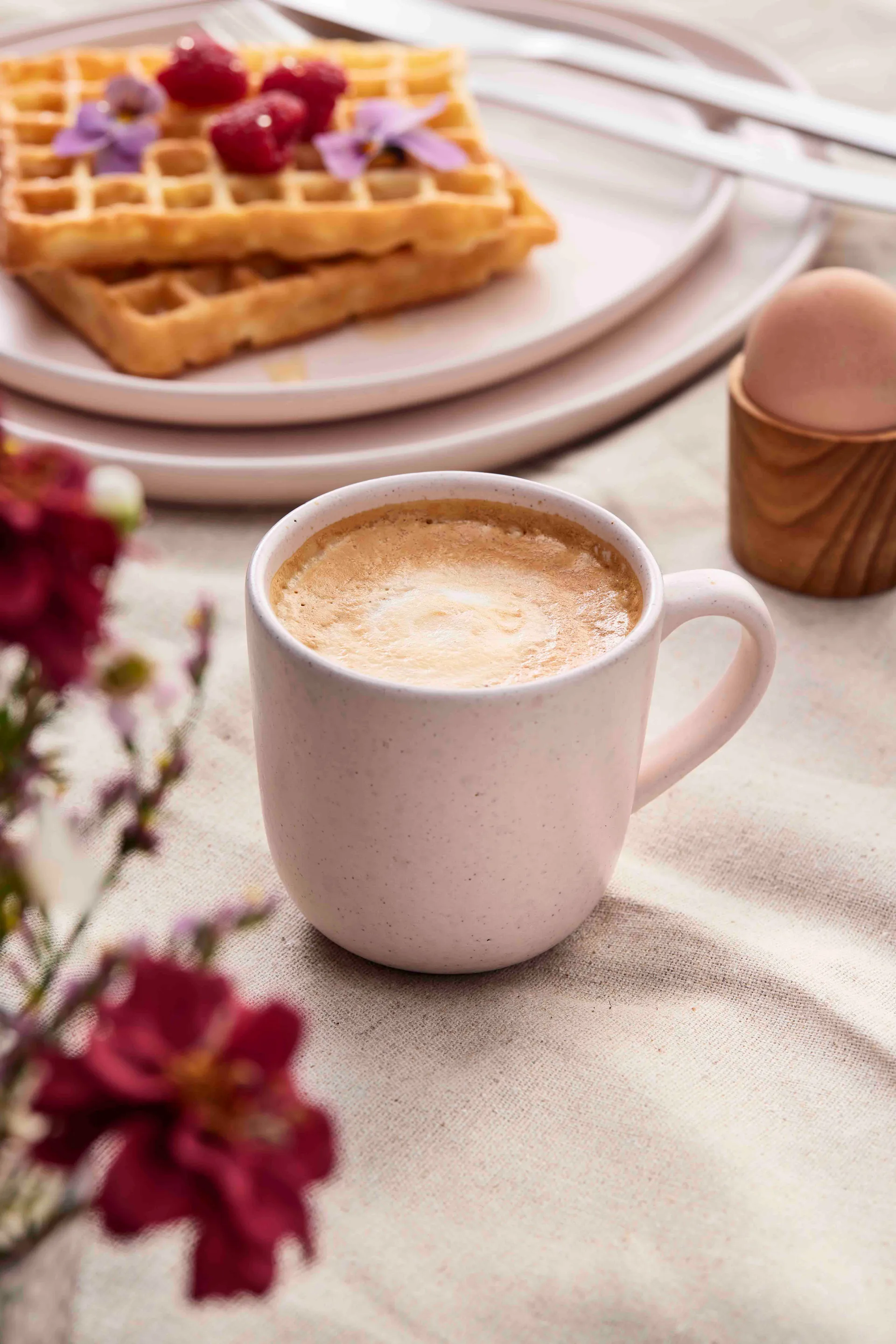 Raw korvallinen muki 20 cl, Nordic Nude Aida