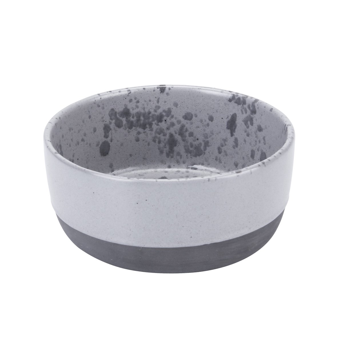 Aida Raw kulho 13,5 cm harmaa pilkullinen | Skandinaavinen Sisustus | Aamiaiskulhot | Harmaa
