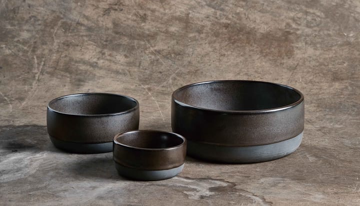 Raw kulho 3 osaa, Metallic Brown Aida