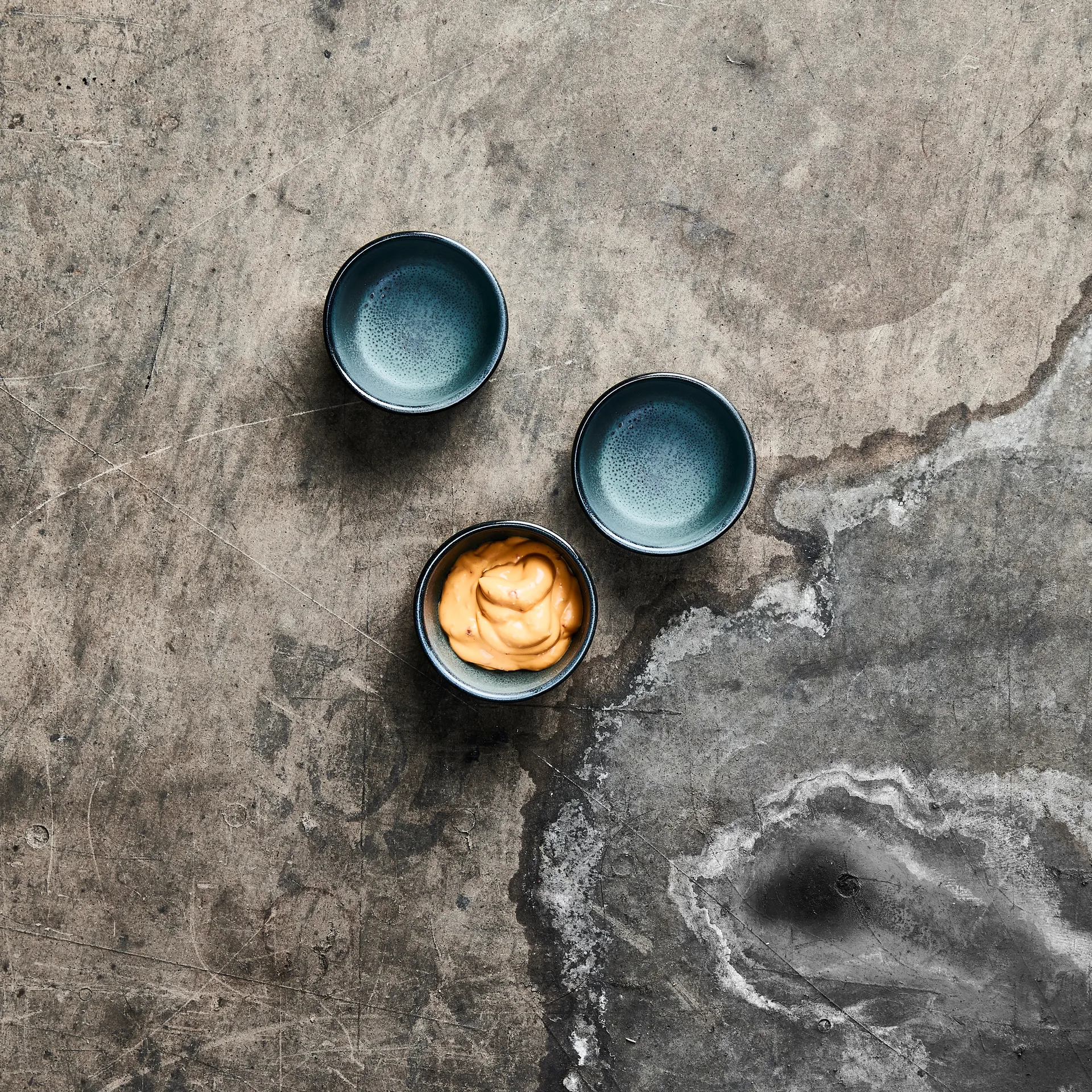 Raw kulho mini Ø 7,5 cm, 3-pakkaus, Northern green Aida