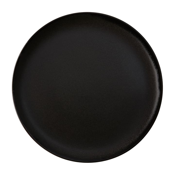Raw lautanen Ø23 cm - Titanium black - Aida