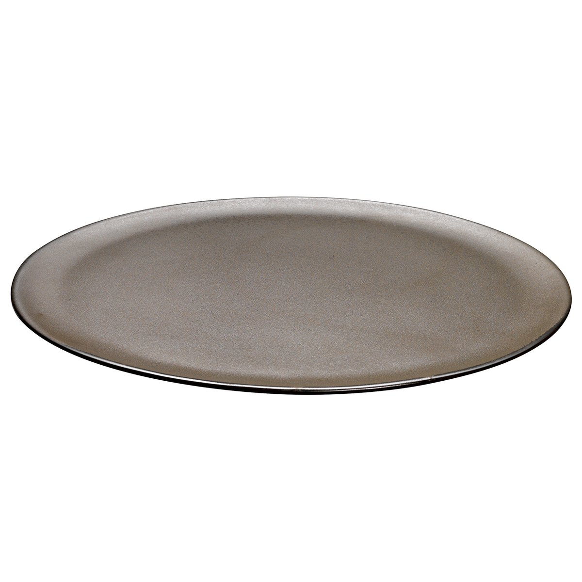 Aida Raw lautanen 34 cm Metallic brown | Skandinaavinen Sisustus | Ruokalautaset | Ruskea