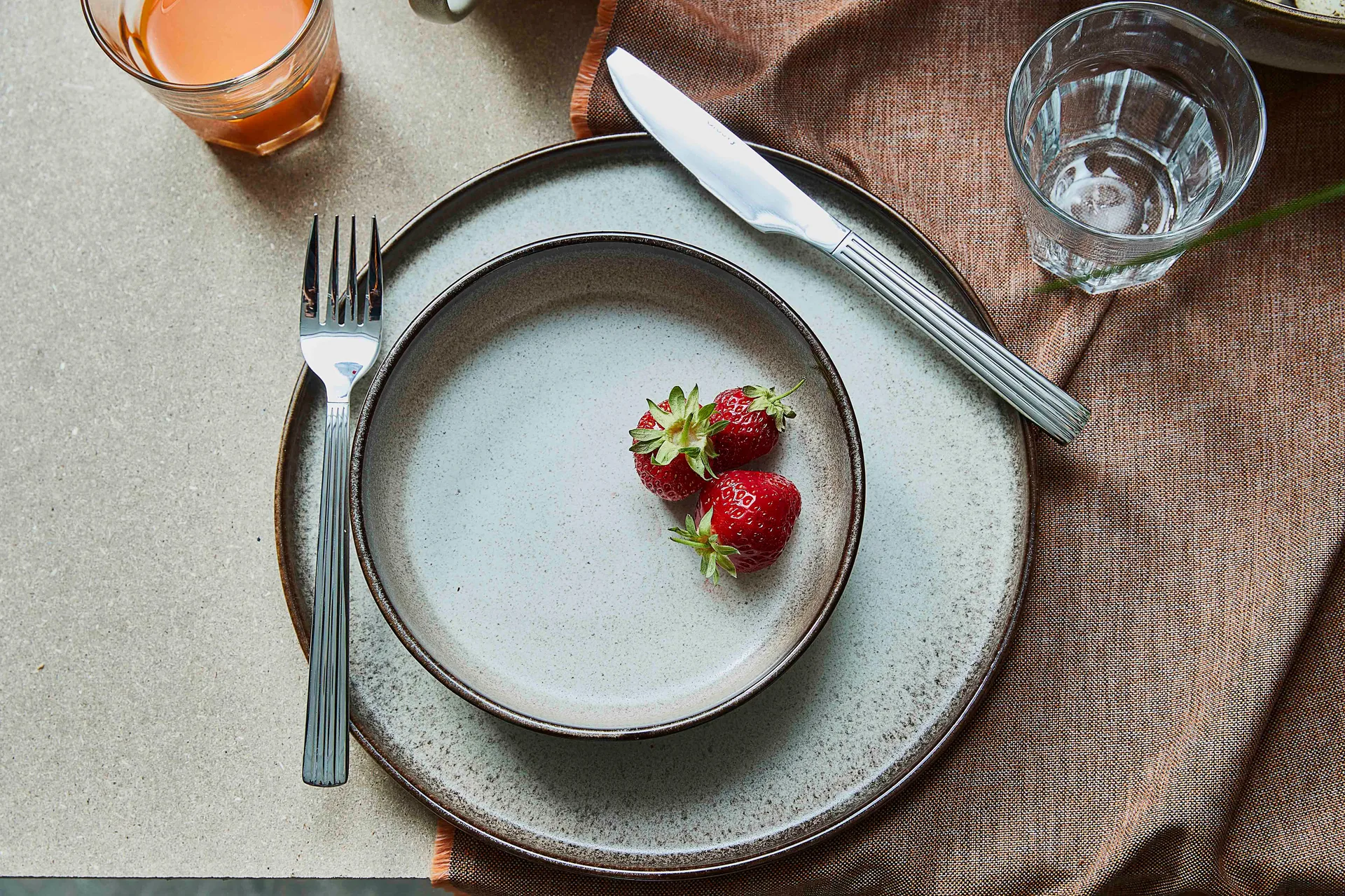 Søholm Sonja -lautanen Ø 27 cm, Brown Aida