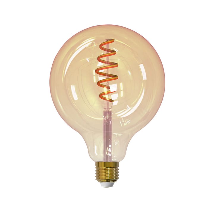 Airam Älykäs Koti Filamentti LED-lamppu - ambre, 125mm, spiraali e27, 6w - Airam