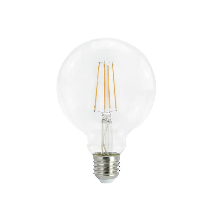 Airam Filament LED 3-portainen himmennettävä globaali valonlähde - kirkas, muistilla, 95mm e27, 7w - Airam