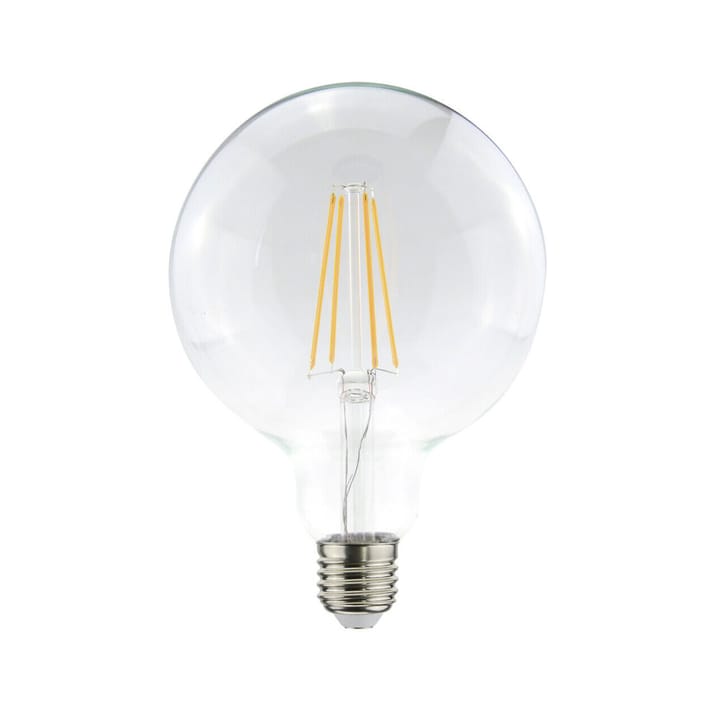 Airam Filament LED 3-portainen himmennettävä globaali valonlähde - selvä, muistilla, 125mm e27, 7w - Airam
