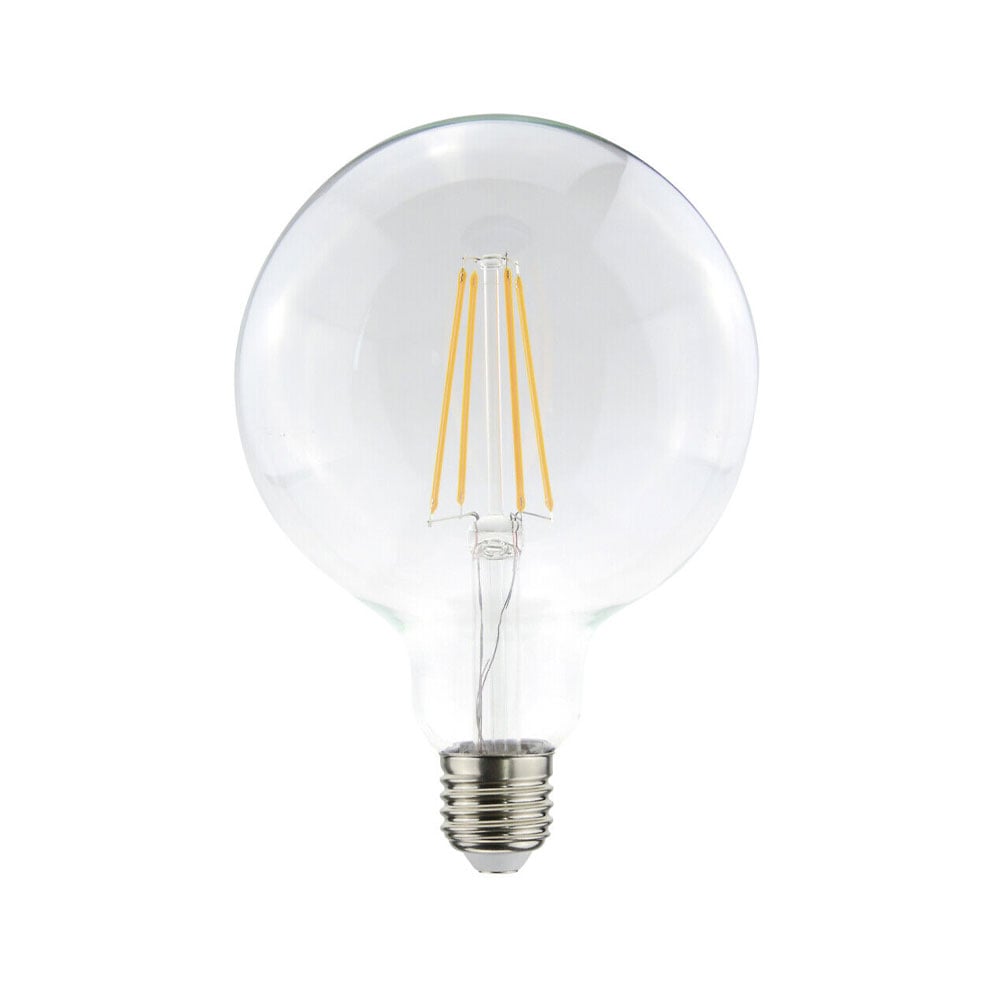 Airam Airam Filament LED 3-portainen himmennettävä globaali valonlähde selvä muistilla 125mm e27 7w
