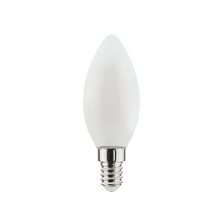 Airam Filament LED dim to warm -kruunukynttilä valonlähde - opal e14, 5w - Airam