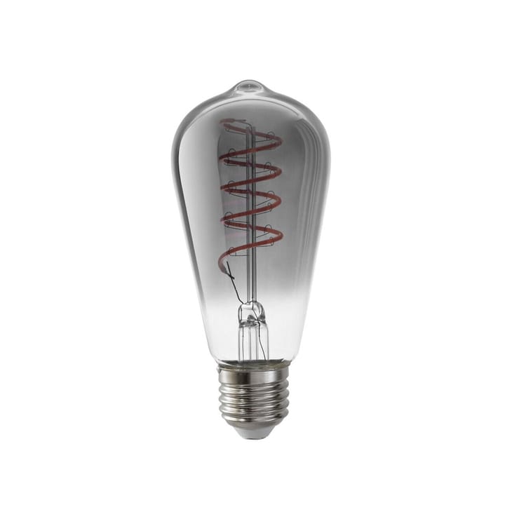 Airam Filament LED-Edison valonlähde - savu, himmennettävä, spiraali e27, 5w - Airam