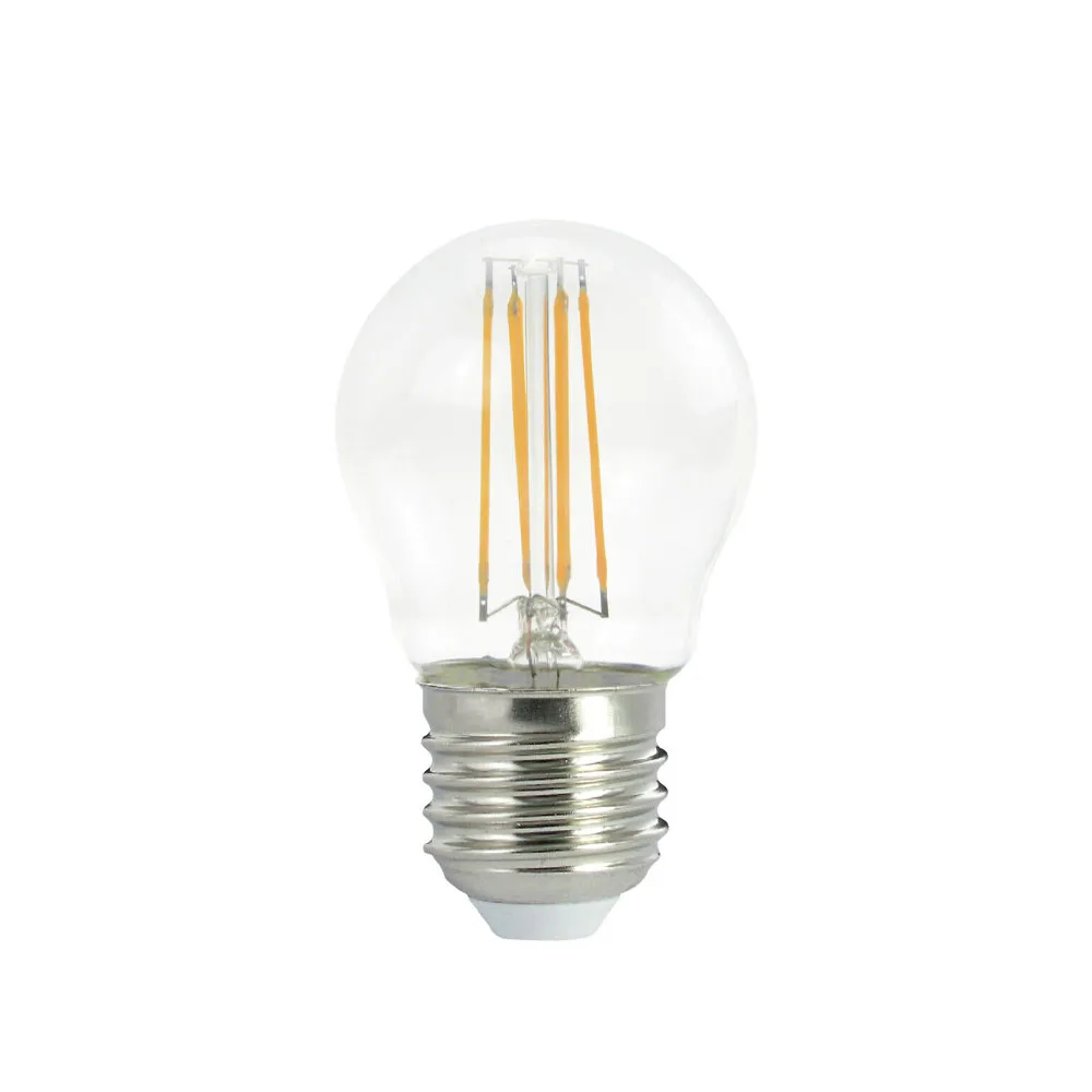 Airam Filament LED klot E27 valonlähde, kirkas, muistilla, p45 e27, 5w Airam