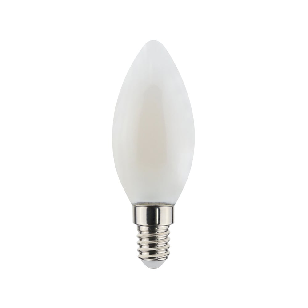 Airam Airam Filament LED-kruunukynttilä C37 valonlähde opal himmennettävä e14 5w