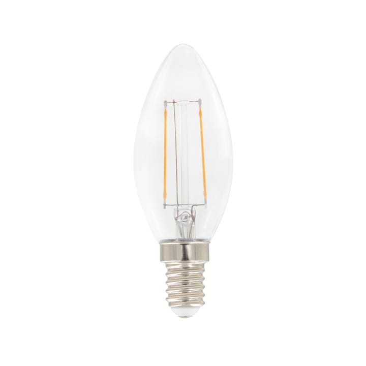 Airam Filament LED - kynttilä C35 valonlähde - kirkas, himmennettävä e14, 3w - Airam