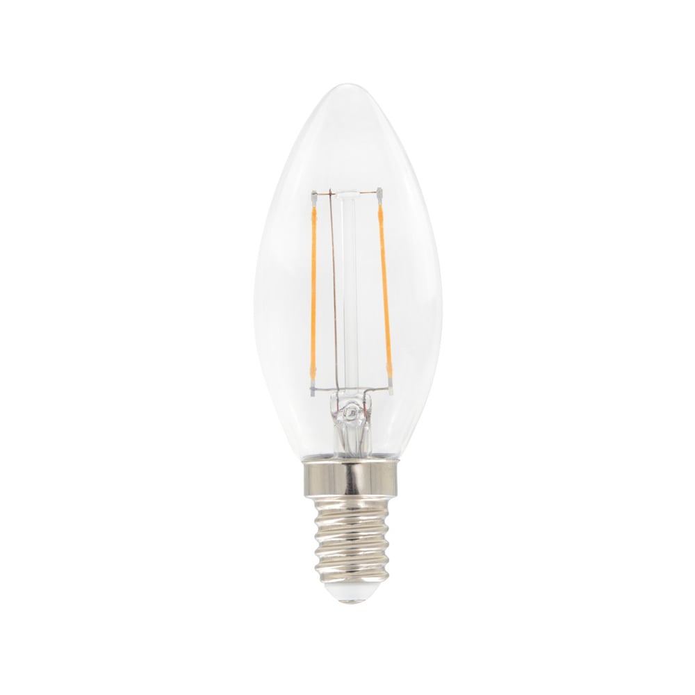 Airam Airam Filament LED – kynttilä C35 valonlähde kirkas himmennettävä e14 3w