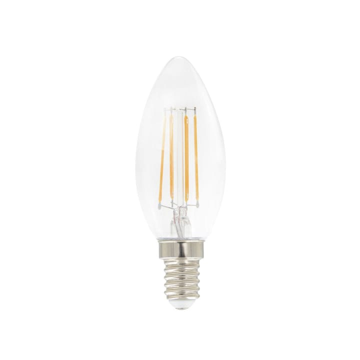 Airam Filament LED kynttilävalonlähde - selvä, muistilla e14, 5w - Airam