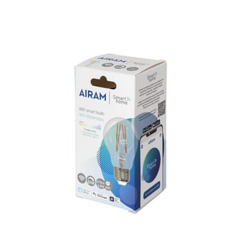 Airam Smarta Koti Filamentti LED-normaali valonlähde - selvä e27, 5w - Airam