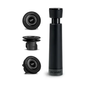 Airtender tyhjiösulkemislaite viinille - 3 kpl stoppers - Airtender