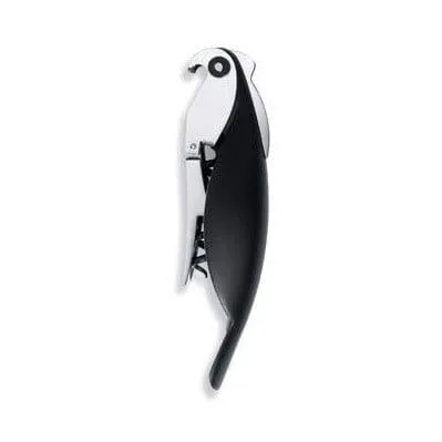Parrot Korkkiruuvi 13x3 cm - Musta - Alessi
