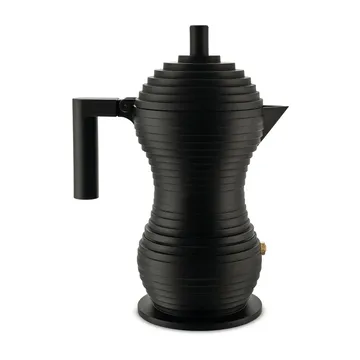 Pulcina espressokeitin musta - 15 cl, 3 kupit - Alessi