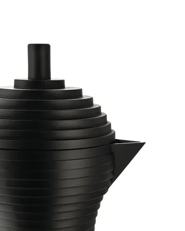 Pulcina espressokeitin musta - 15 cl, 3 kupit - Alessi