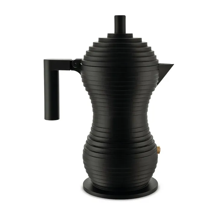 Pulcina espressokeitin musta - 30 cl, 6 kuparia - Alessi