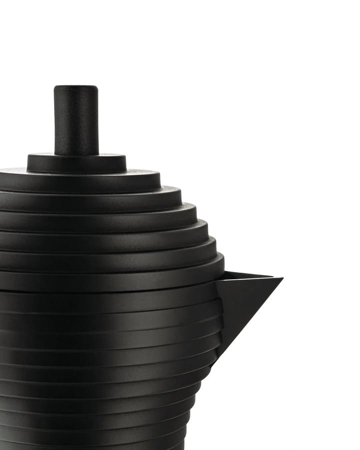 Pulcina espressokeitin musta, 30 cl Alessi