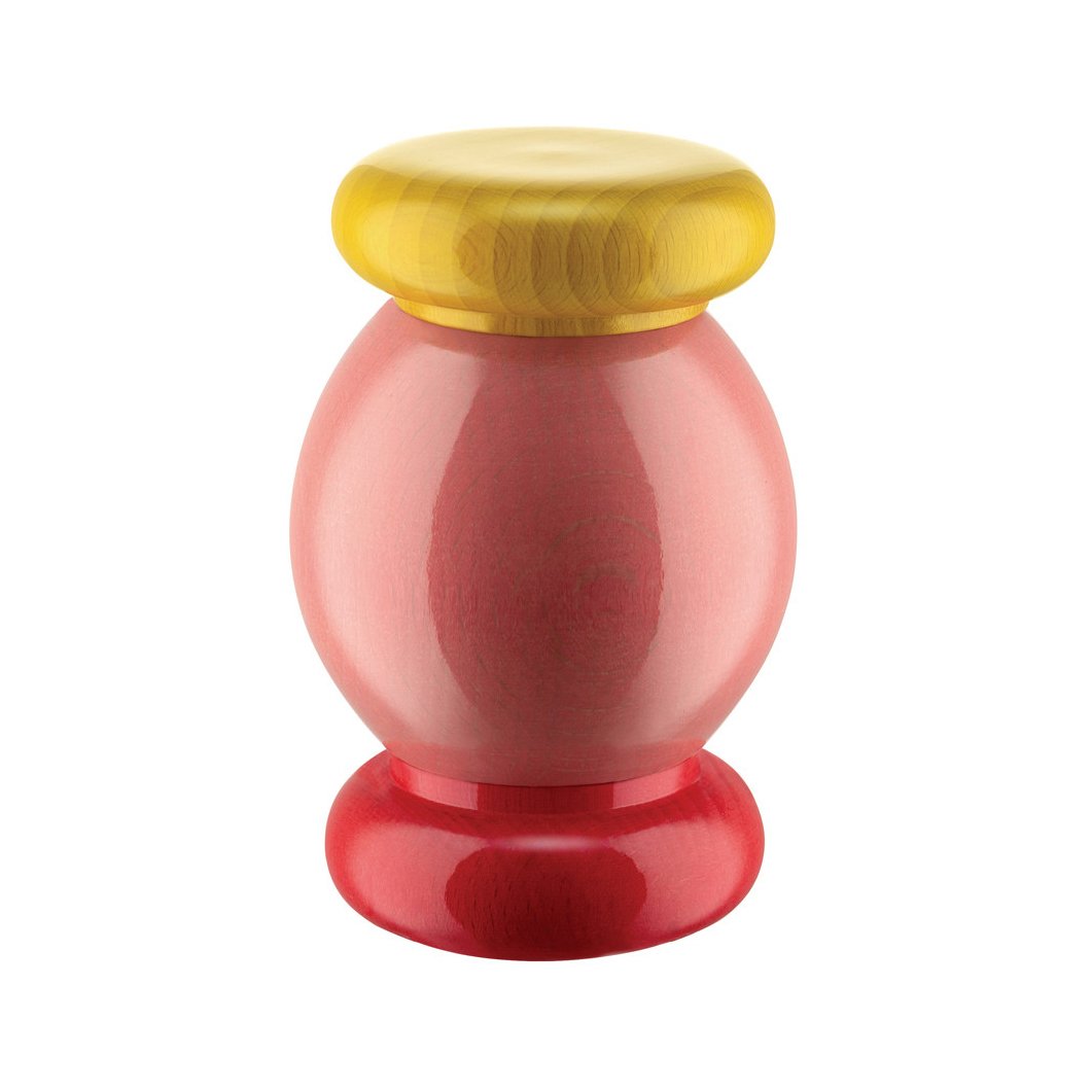 Alessi Twergi suola- ja pippurimylly 11 cm Vaaleanpunainen