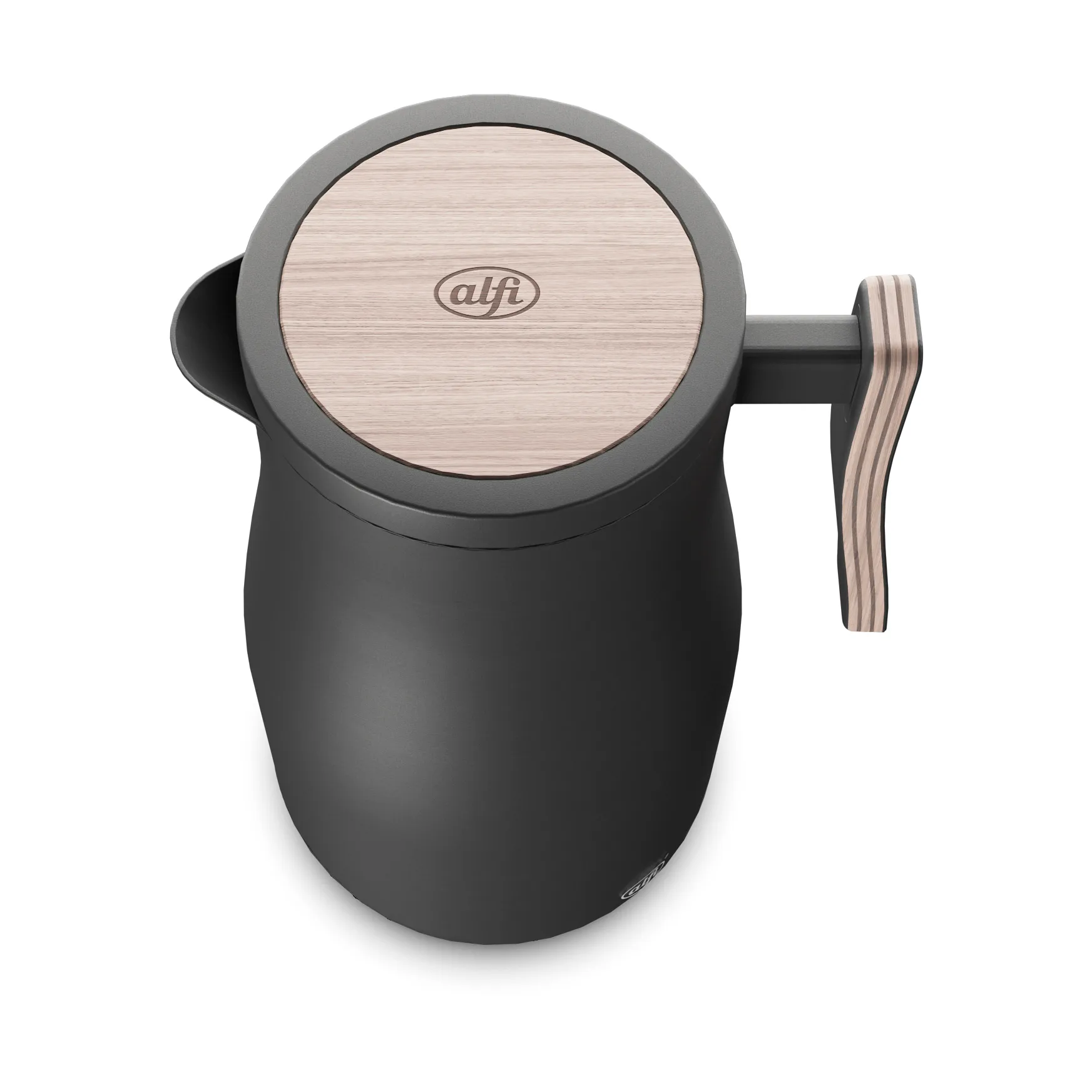 Studio Allure -termoskannu 1 l, Mattamusta Alfi