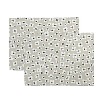 Belle Amie pöytätabletti 2-pack - Beige, 34x45 cm - Almedahls