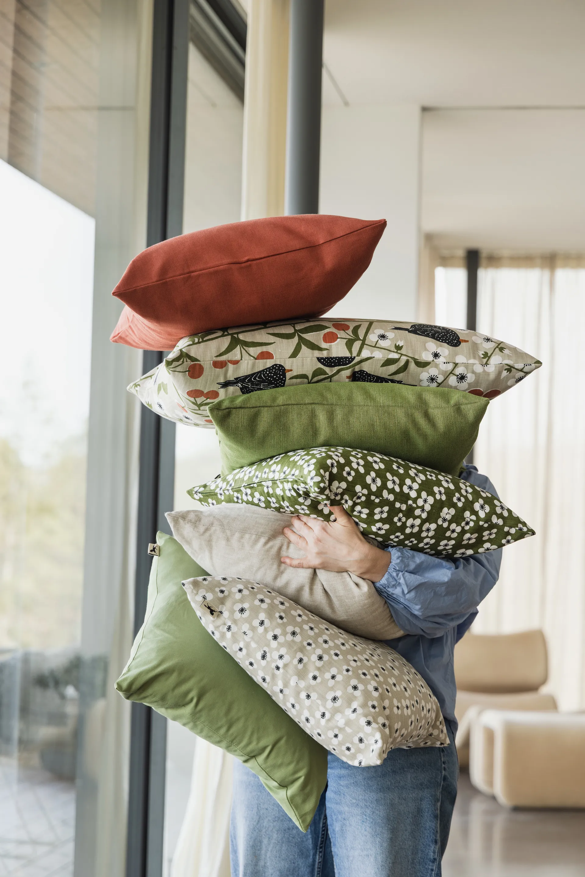 Belle Amie tyynynpäällinen, Beige, 47x47 cm Almedahls