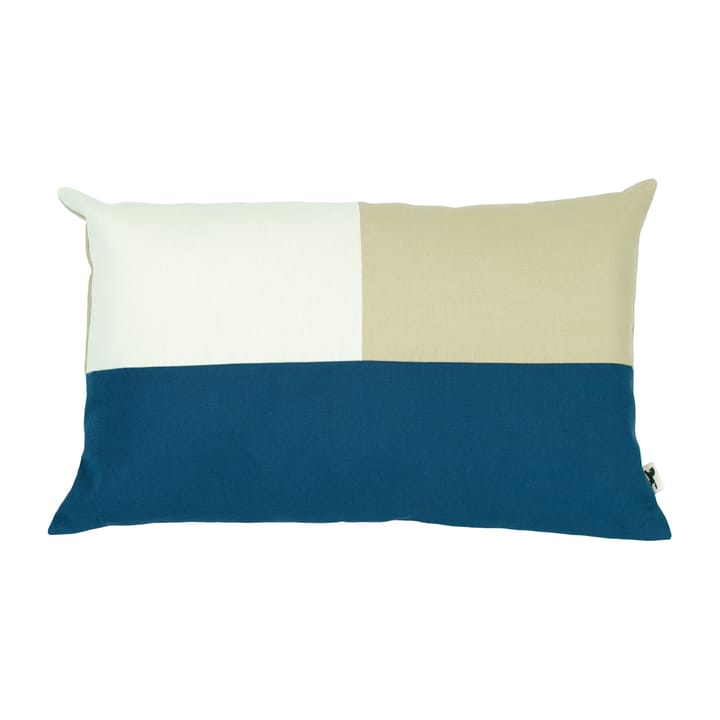 Brita tyynynpäällinen 40 x 65 cm - Sininen-beige - Almedahls