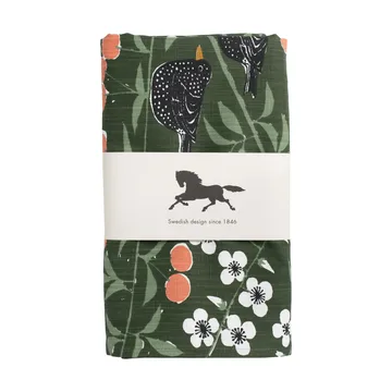 Kirsikkatarha pöytäliina - Tummanvihreä, 145x250 cm - Almedahls