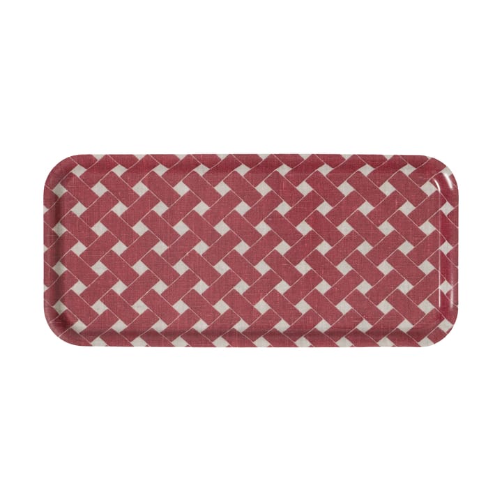 Kori tarjotin 15x32 cm, Punainen Almedahls