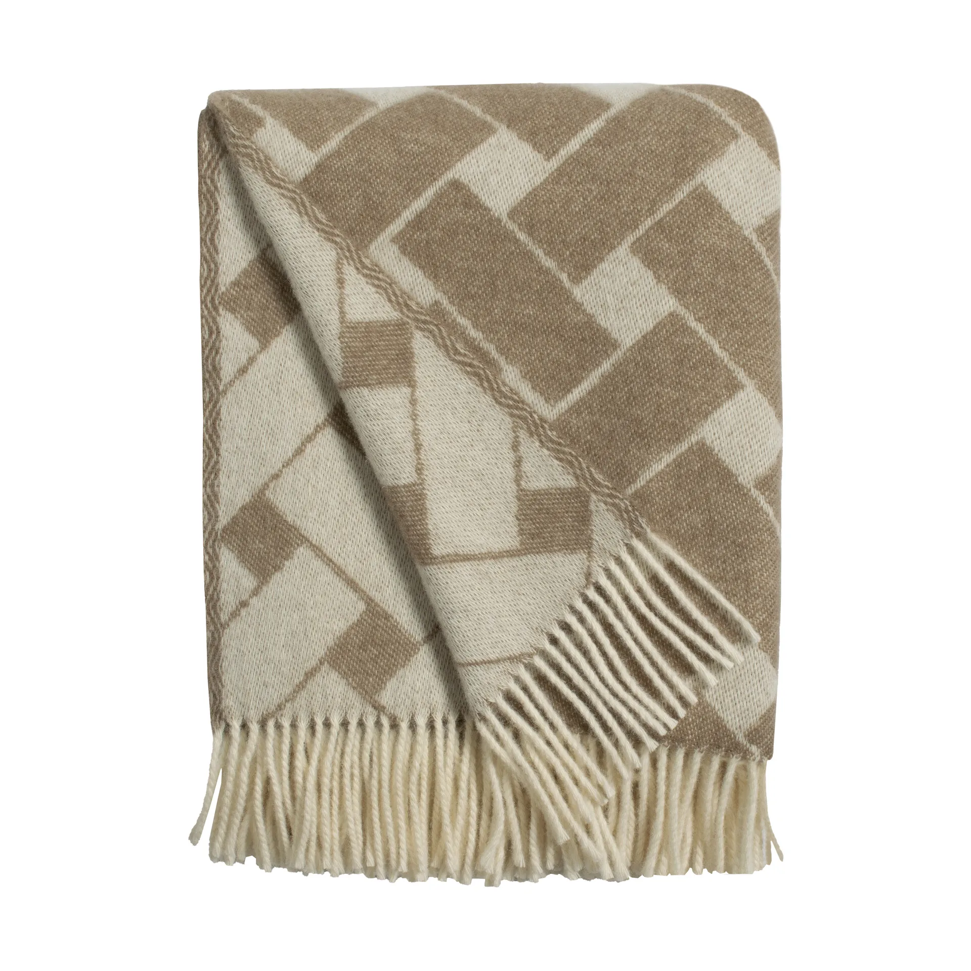 Kori viltti 130x170 cm, Ruskea-offwhite Almedahls