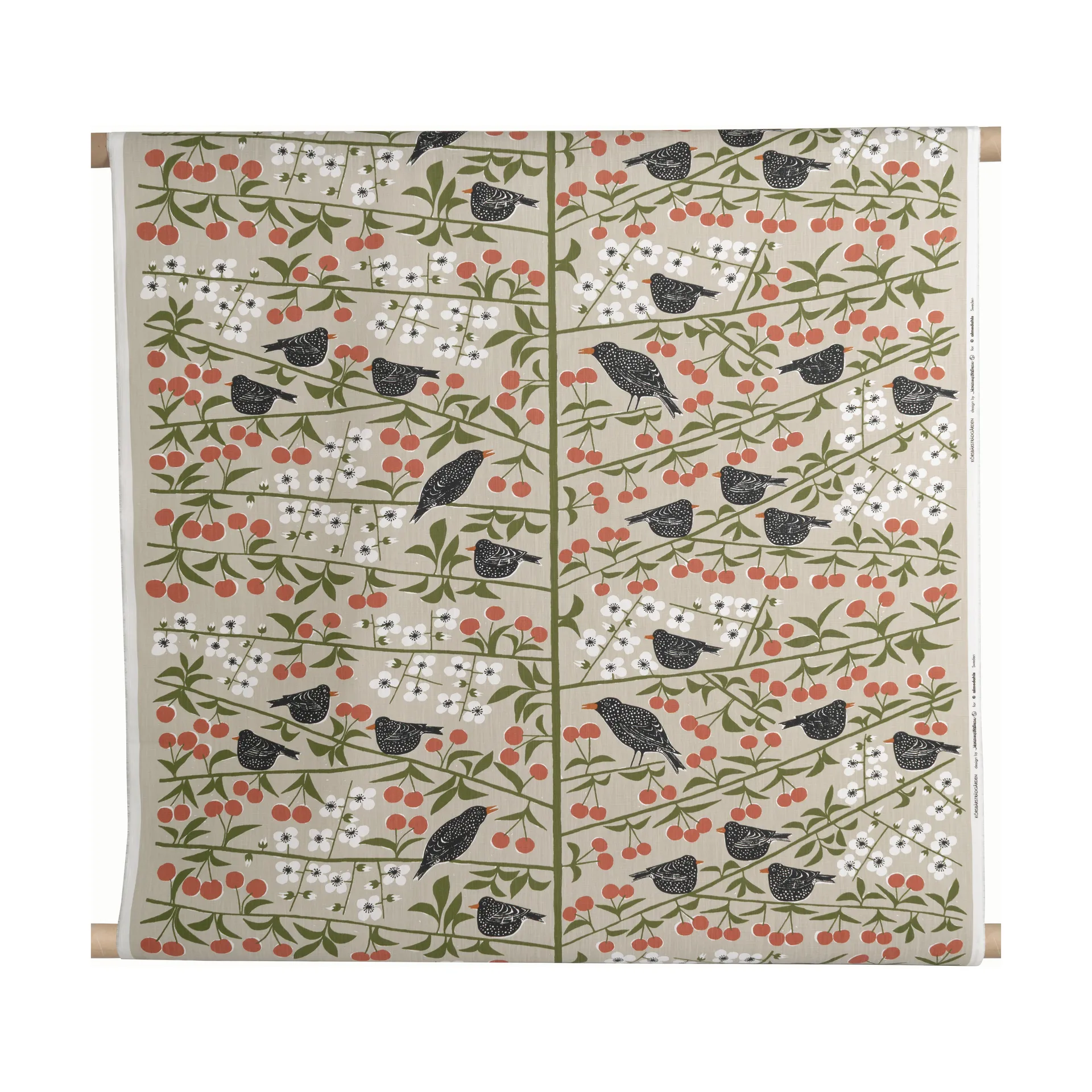 Körsbärsträdgården kangas, Beige Almedahls