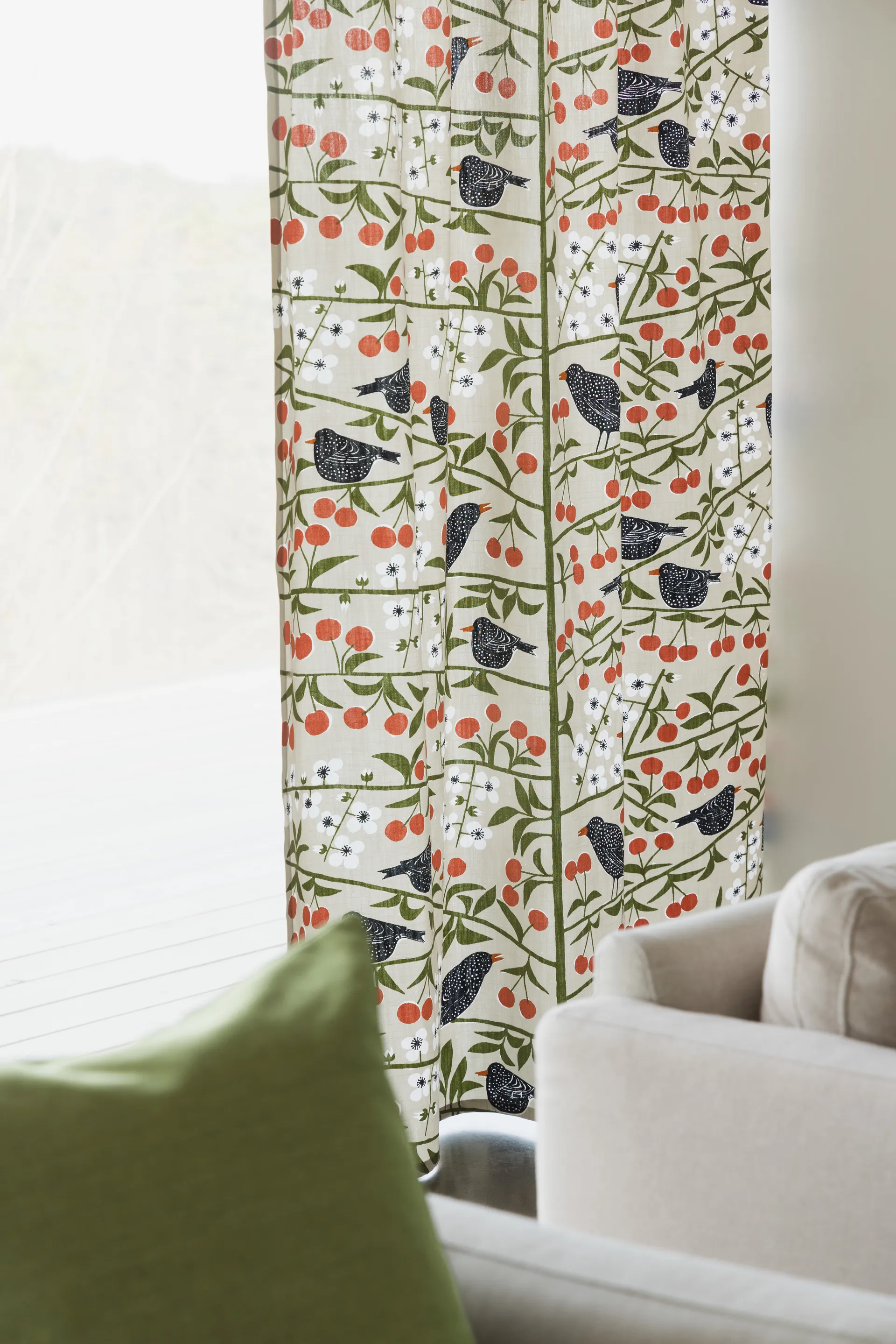 Körsbärsträdgården kangas, Beige Almedahls