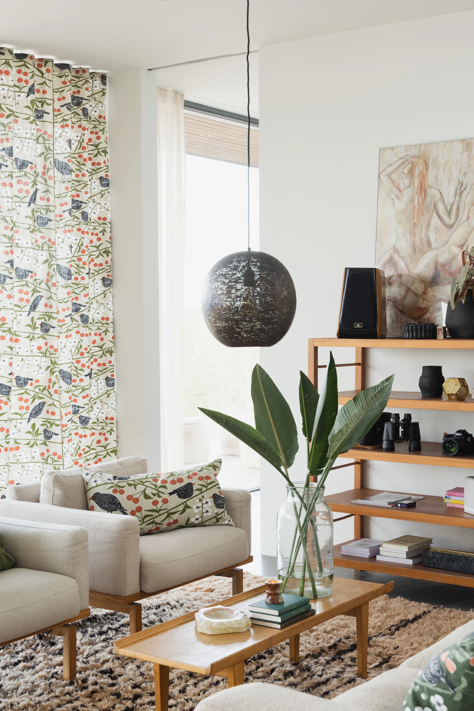 Körsbärsträdgården kangas, Beige Almedahls