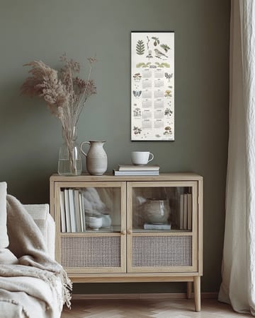Metsäkävely kalenteri 2026 - 35 x 90 cm - Almedahls