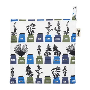 Persons Kryddskåp -pannulappu pieni kuvio - Sininen - Almedahls