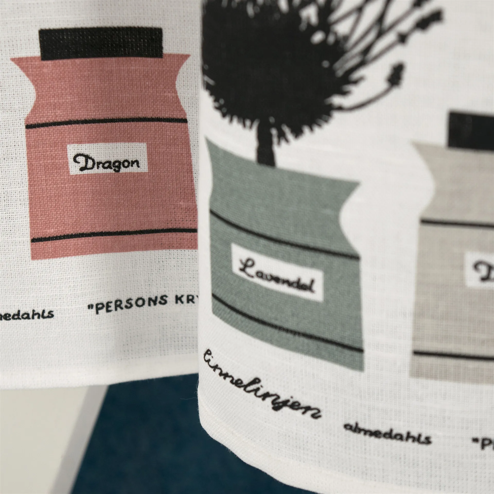 Perssons kryddskåp keittiöpyyhe, harmaa Almedahls