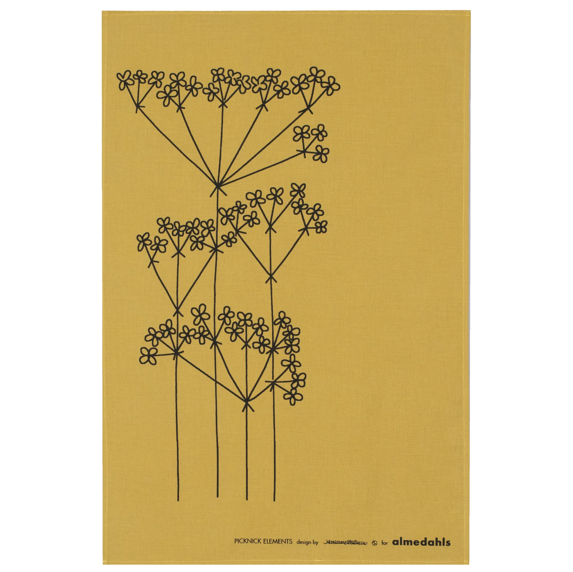 Picknick keittiöpyyhe, Okra Almedahls