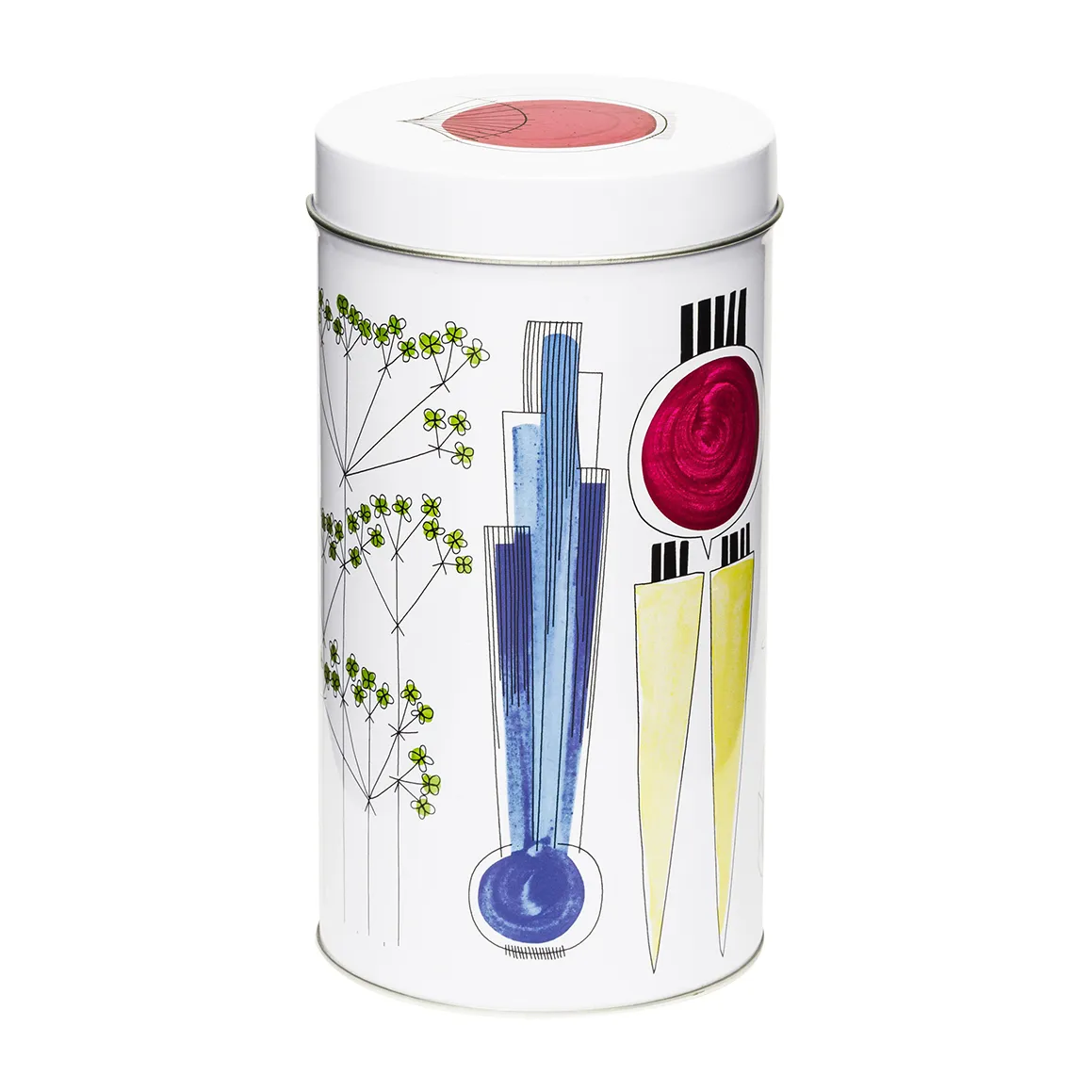 Picknick pyöreä purkki 11x19 cm, Multi Almedahls