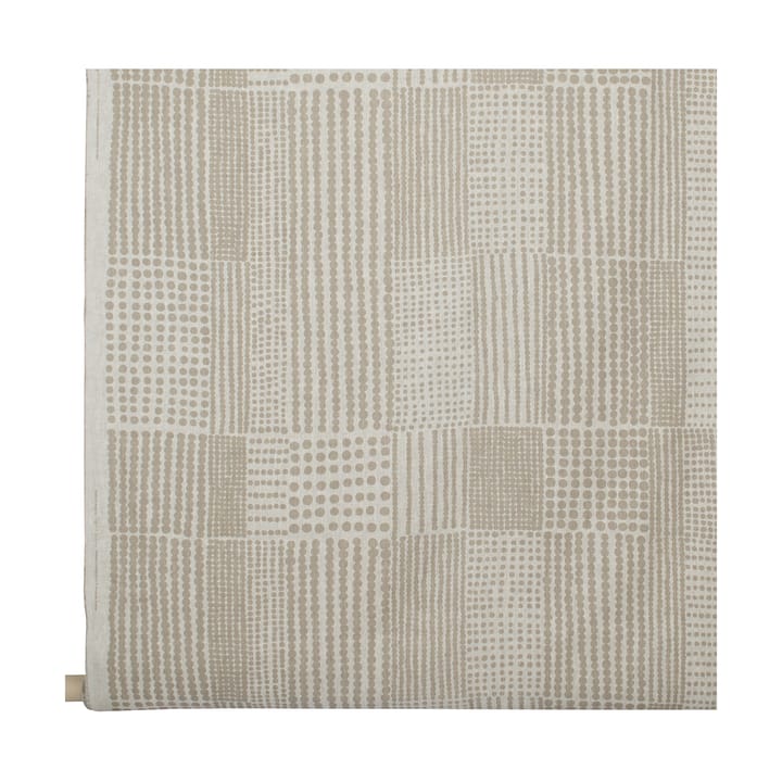 Pricktyg kangas - Luonnonvärinen-taupe - Almedahls