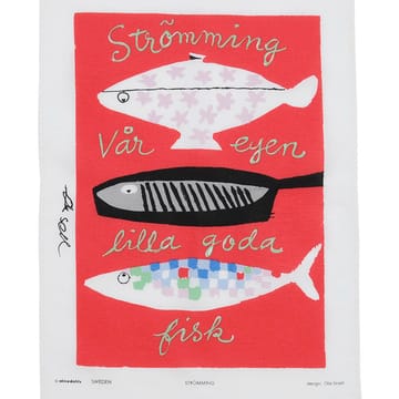 Strömming keittiöpyyhe - 47x70 cm - Almedahls