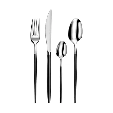 Soprano aterinsetti 16 osaa - Musta - Amefa