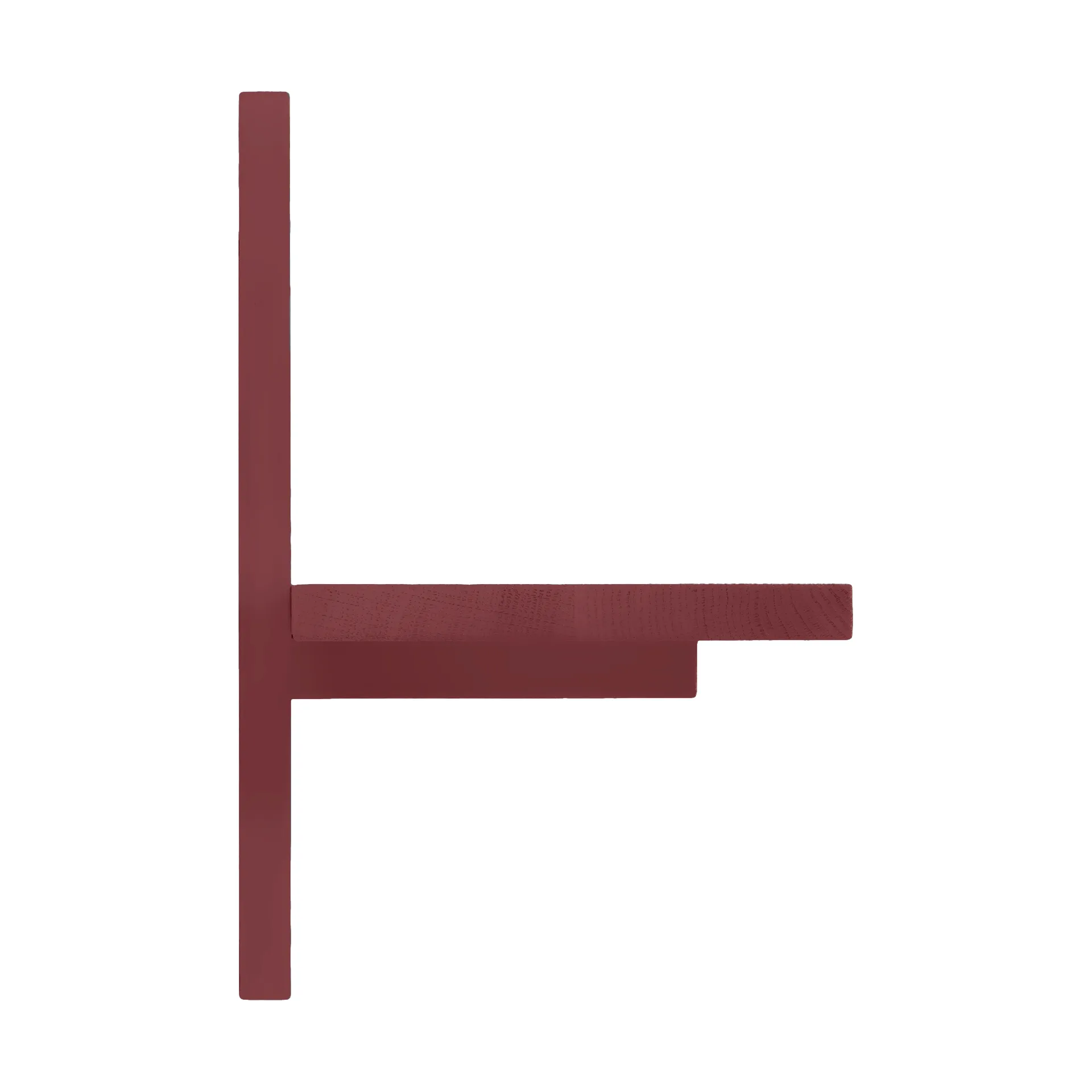 A-Light Shelf seinähylly Special Edition, Wine red 90x21x35 cm Andersen Furniture