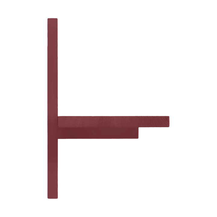 A-Light Shelf seinähylly Special Edition, Wine red 90x21x35 cm Andersen Furniture