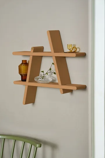 A-Shelf seinähylly Special Edition - Brown beige M 52x9x46 cm - Andersen Furniture