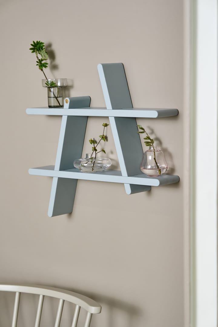 A-Shelf seinähylly Special Edition, Grey blue M 52x9x46 cm Andersen Furniture