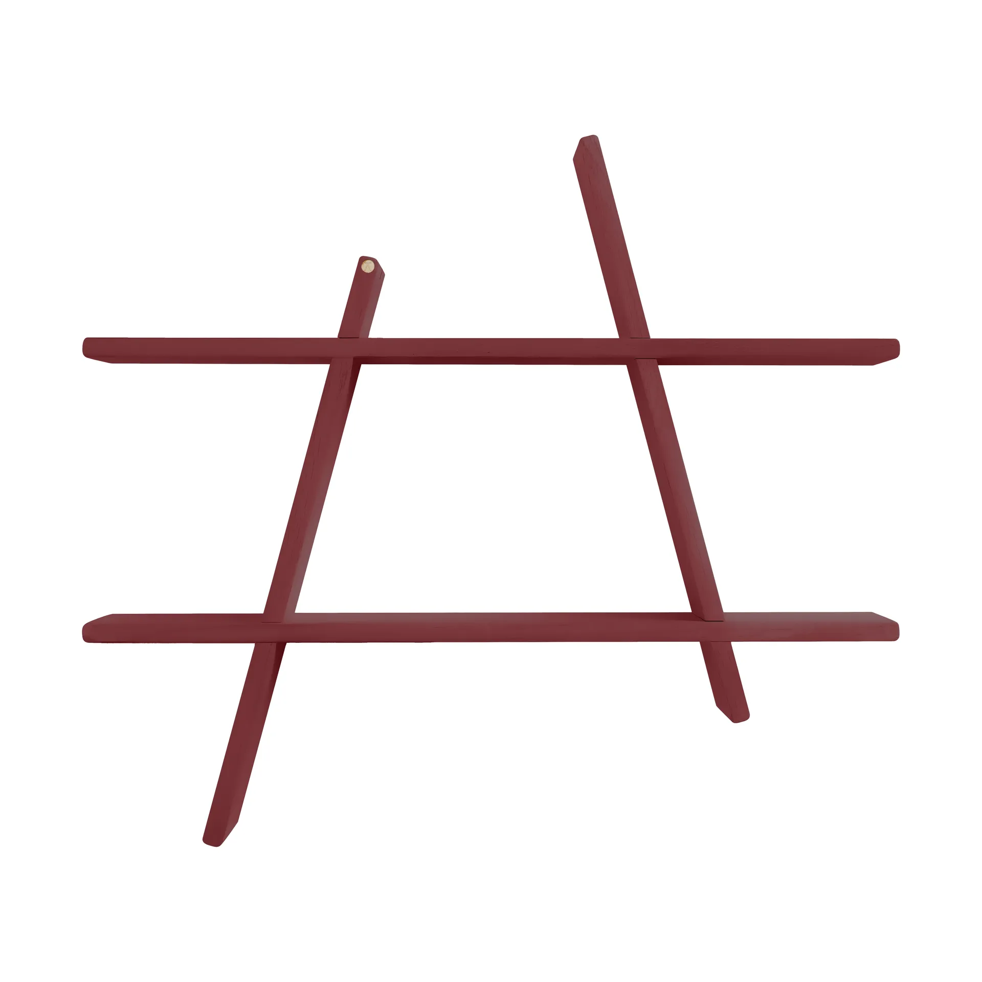 A-Shelf seinähylly Special Edition, Wine red L 78x12x67 cm Andersen Furniture